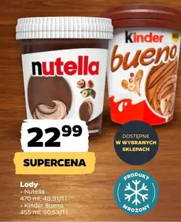 Netto Lody Nutella oferta