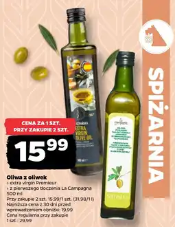 Netto Oliwa z oliwek extra virgin Premier oferta