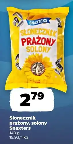 Netto Słonecznik prażony, solony Snaxters oferta