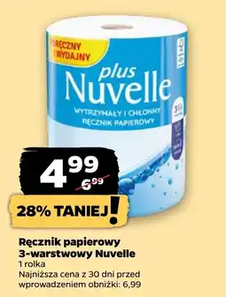 Netto Ręcznik papierowy 3-warstwowy Nuvelle oferta