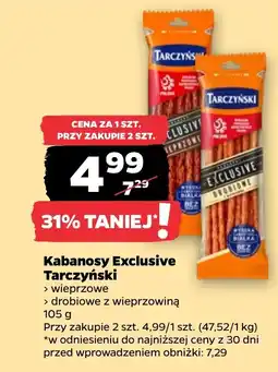 Netto Kabanosy Exclusive Tarczyński oferta
