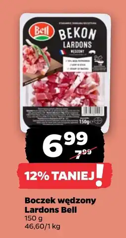 Netto Boczek wędzony Lardons Bell oferta