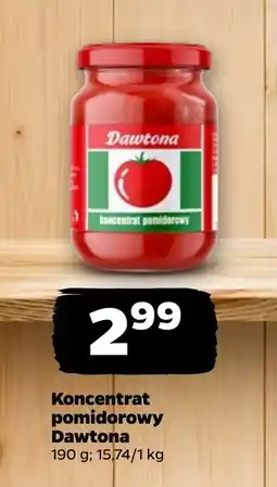 Netto Konzentrat pomidorowy Dawtona oferta