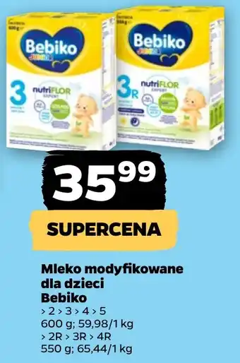 Mleko modyfikowane dla dzieci Bebiko