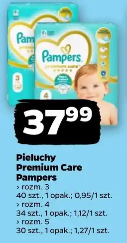 Netto Pieluchy Premium Care Pampers oferta