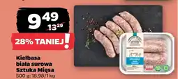 Netto Kiełbasa biała surowa Sztuka Mięsa oferta