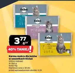 Netto Karma mokra dla kotów Kicius oferta