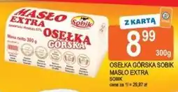E.Leclerc Osełka Górska Sobik masło extra oferta