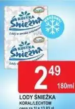 E.Leclerc Lody Śnieżka Koral/Lechtom oferta