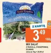 E.Leclerc Mix sałat z rukolą, z roszponką Sole Gusto oferta