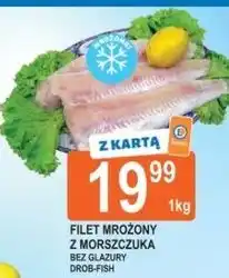E.Leclerc Filet mrożony z morszczuka bez glazury Drob-Fish oferta