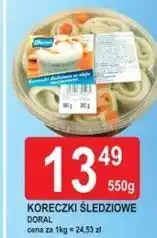 E.Leclerc Koreczki śledziowe Doral oferta