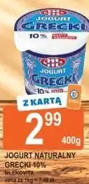 E.Leclerc Jogurt naturalny grecki 10% Mlekovita oferta