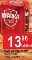 E.Leclerc Piwo Warka Jasne oferta