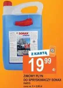 E.Leclerc Zimowy płyn do spryskiwaczy Sonax Parys oferta
