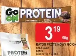E.Leclerc Baton proteinowy Go On Sante oferta