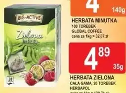 E.Leclerc Herbata zielona Big-Active oferta
