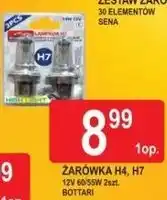 E.Leclerc Żarówka H4, H7 12V 60/55W 2szt. Bottari oferta