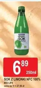 E.Leclerc Sok z limonki NFC 100% Bio Life oferta