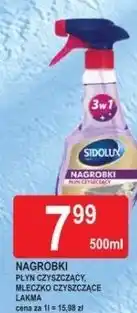 E.Leclerc Nagrobki Płyn czyszczący, mleczko czyszczące Sidolux Lakma oferta