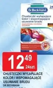 E.Leclerc Chusteczki wyłapujące kolor i wspomagające usuwanie brudu Dr. Beckmann oferta