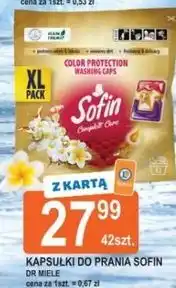 E.Leclerc Kapsułki do prania Sofin Dr Miele oferta