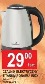 E.Leclerc Czajnik elektryczny Titanum Roraima Inox 1,8l Esperanza oferta