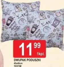 E.Leclerc Dwupak poduszki TEXTIM 40x40cm oferta