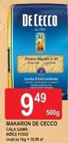 E.Leclerc Makaron Penne Rigate De Cecco oferta
