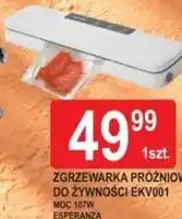 E.Leclerc Zgrzewarka próżniowa do żywności EKV001 Esperanza oferta