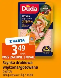 E.Leclerc Szynka drobiowa wędzona/gotowana Cedrob oferta
