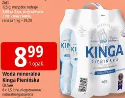 E.Leclerc Woda mineralna Kinga Pienińska oferta