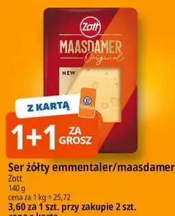 E.Leclerc Ser żółty emmentaler/maasdamer Zott oferta