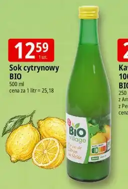 E.Leclerc Sok cytrynowy BIO Bio Village oferta