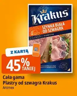 E.Leclerc Cała gama Plastry od szwagra Krakus oferta
