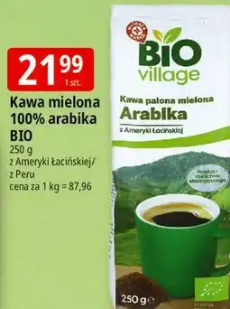 E.Leclerc Kawa mielona 100% arabika BIO Bio Village oferta