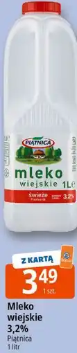 E.Leclerc Mleko wiejskie 3,2% Piątnica oferta