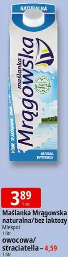 E.Leclerc Maślanka Mreagowska naturalna/bez laktozy Mlekpol oferta