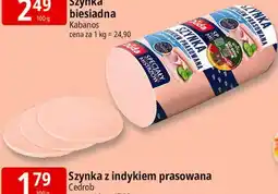 E.Leclerc Szynka z indykiem prasowana Duda Cedrob oferta