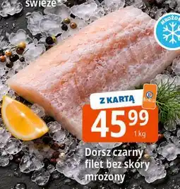 E.Leclerc Dorsz czarny filet bez skóry mrożony oferta