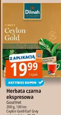 E.Leclerc Herbata czarna ekspresowa Gourmet Dilmah oferta