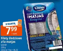 E.Leclerc Filety śledziowe a'la matjas Lisner oferta
