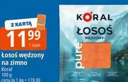 E.Leclerc Łosoś wędzony na zimno Koral oferta
