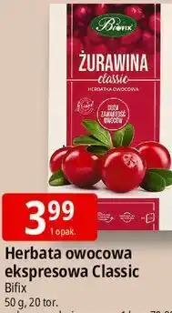 E.Leclerc Herbata owocowa ekspresowa Classic Bifix oferta