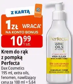 E.Leclerc Krem do rąk z pompką Perfecta oferta