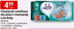 E.Leclerc Chusteczki nawilżane dla dzieci i niemowląt Lula Baby oferta