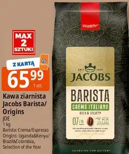 E.Leclerc Kawa ziarnista Jacobs Barista/Origins JDE oferta
