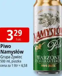 E.Leclerc Piwo Namysłów Grupa Żywiec oferta