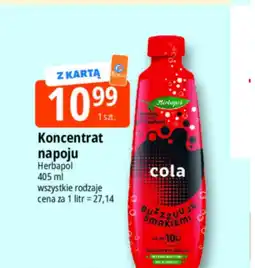 E.Leclerc Koncentrat napoju Herbapol oferta