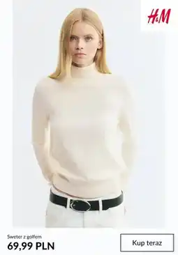 H&M Sweter z golfem H & M oferta